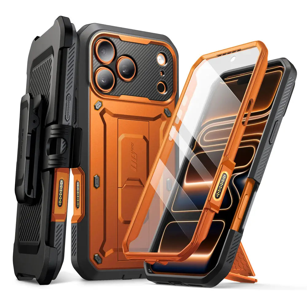 SUPCASE For iPhone 17 Pro Max Case 6.9" (2025) UB Pro Full-Body Heavy Duty Rugged Phone Case with Built-in Screen Protector