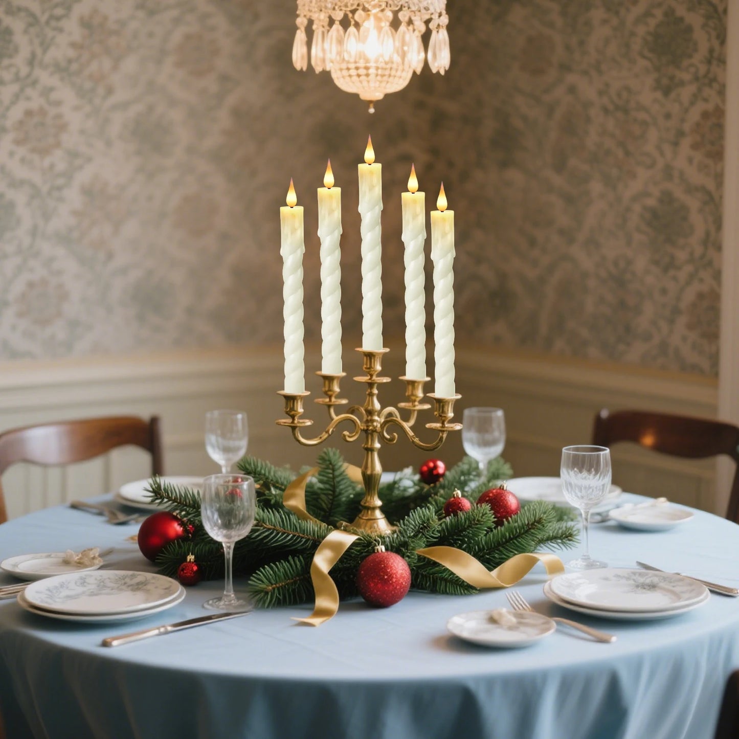 Lot de 6 bougies décoratives LED sans flamme, à piles, avec télécommande et minuterie, pour la maison, les fêtes et les mariages.