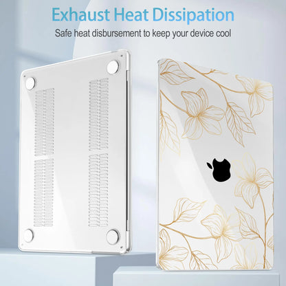 Laptop Case for Macbook Air 13 A2337 2020 M1 Chip Pro 13 A1278 2022 M2 Air 13.6 M2 for Macbook Pro 14 case M4 2023 M3 Pro 16