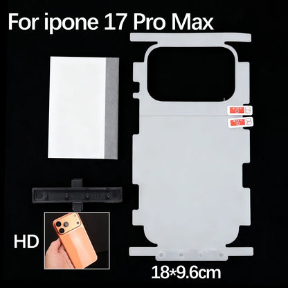 For Apple iPhone 17 16 Pro Max 17 Air 17Pro Wrap Side Edge Back Protector Scratch Autorepair Matte/HD Soft TPU Hydrogel Film