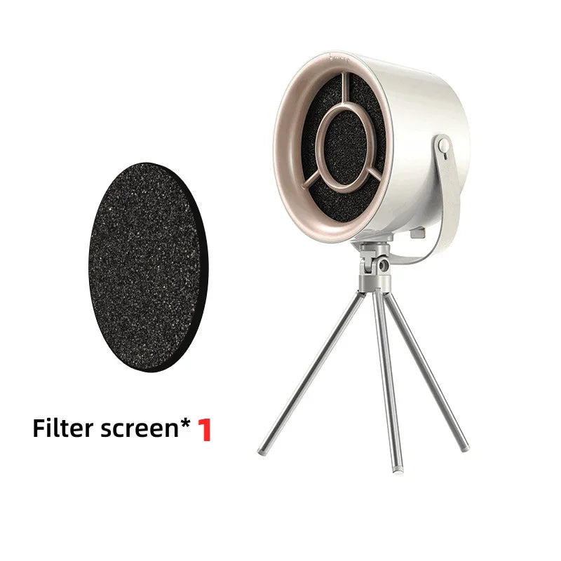2025 New Portable Exhaust Fan Small Kitchen Hood Extractor Barbecue USB Supply Desktop Range Hoods Mini Suction Cooker Hood