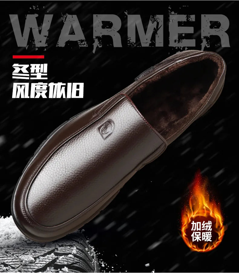2026 Men's Shoes Genuine Leather Business Dress Leisure Middle-Aged and Elderly Dad's Shoes, Men's Leather Shoes 48 Size Summer