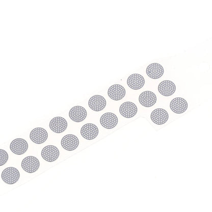 20PCS 4.0-5.0mm In-EarSpeaker Dust Filter Mesh–Replacement Steel Mesh with Glue for Earbud Driver Protection,OEM-Grade RepairKit