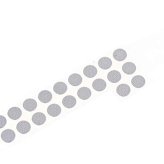 20PCS 4.0-5.0mm In-EarSpeaker Dust Filter Mesh–Replacement Steel Mesh with Glue for Earbud Driver Protection,OEM-Grade RepairKit