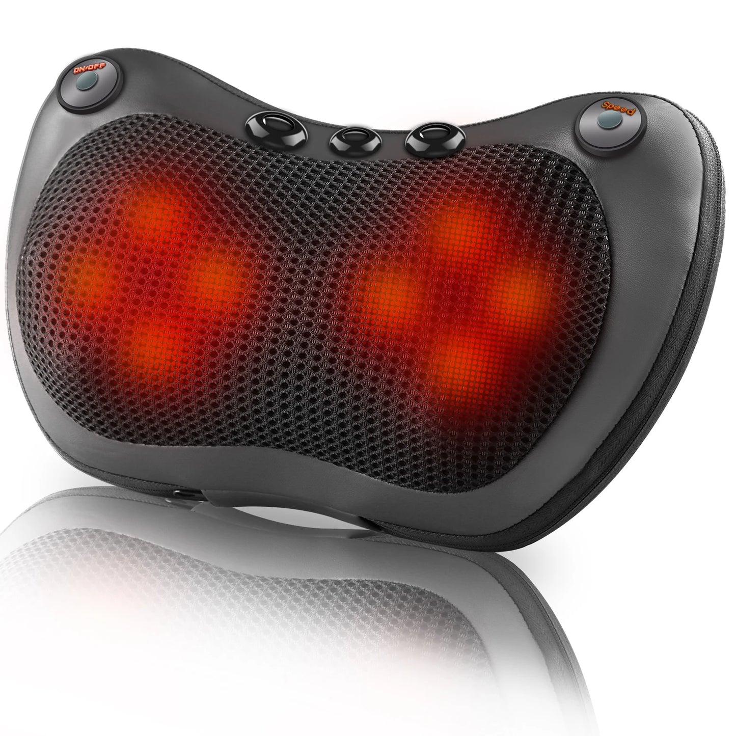 Head Neck Shoulder Back Massage Pillows Kneading Infrared therapy shiatsu  relaxation pillow massager