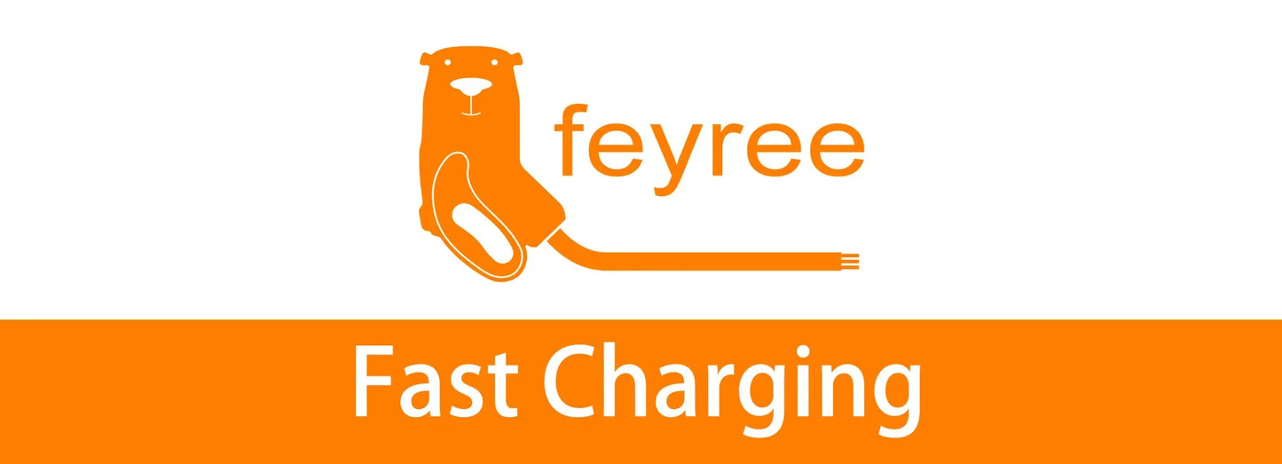 feyree 32A 7KW Type2 EV Portable Charger 3.5KW 16A 1Phase EVSE Charging Box 11KW 16A 3Phase Car Charger for Electric Vehicle