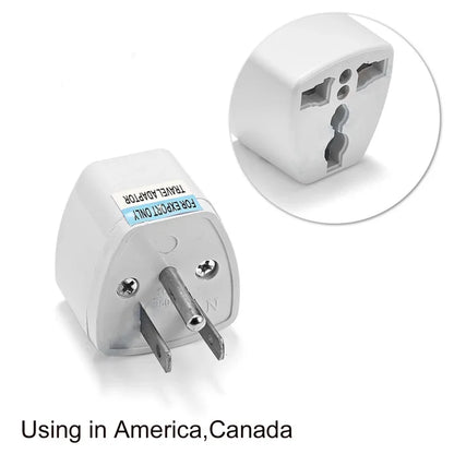 Universal US EU AU Converter to UK 3 Pin AC Travel Power Plug Charger Adapter Connector UK Plug Convertor