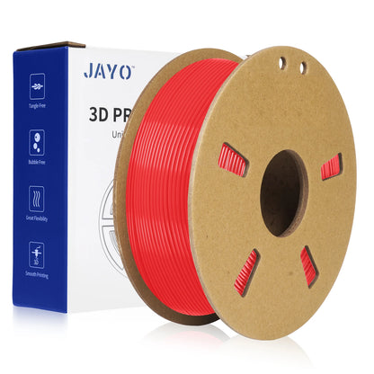 JAYO PETG/PLA+/SILKPLA/PLAMeta/PLAMatte/ABS/ PLA Filament 1.75mm 1.1/0.65KG 3D Printer Filament For FDM 100% No Bubble Mix Color
