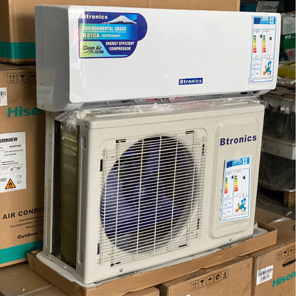 Btronics 220V 9000btu 12000btu 18000btu 24000btu Cooling and Heating Super Save Energy Wall Mounted Wifi Air Conditioner OEM