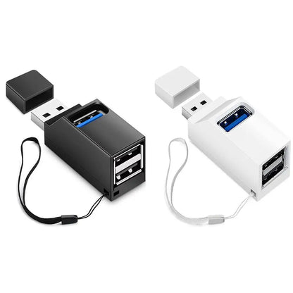 3 Ports USB One In Three Port Extender USB 3.0 Inline High Speed Transfer Data Splitter HUB Laptop Expansion