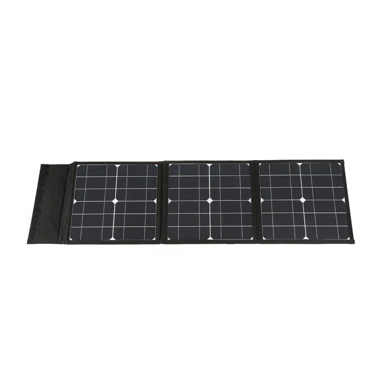 100W Foldable Solar Panel DC+USB Fast Charging 18V Portable Folding Bag Power Bank for Mobile Phone Camping Outdoor Emergency