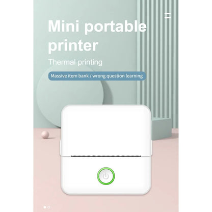 X6 Mini Pocket Sticker Printer Bluetooth Wireless Connection Portable Sticker Maker for Learning Note Journal DIY Work and Photo