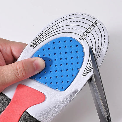 Silicone Gel Insoles Sport Running Insoles for feet Man Women orthopedic pad Massaging Shock Absorption arch support