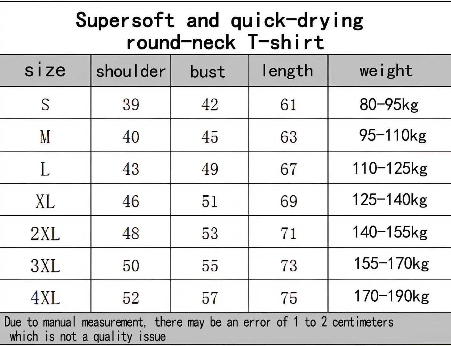 Men's Casual Outdoor Activity Short Sleeved T-shirt Summer Unisex Quick Drying Sports T-shirt