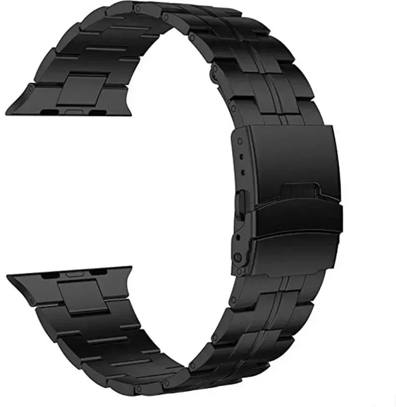 Titanium Strap for Apple Watch Ultra2 49mm 45 46 44mm 38mm 41mm Band Luxury Men's Style Bracelet for IWatch SE 10 9 8 7 6 5 4 3