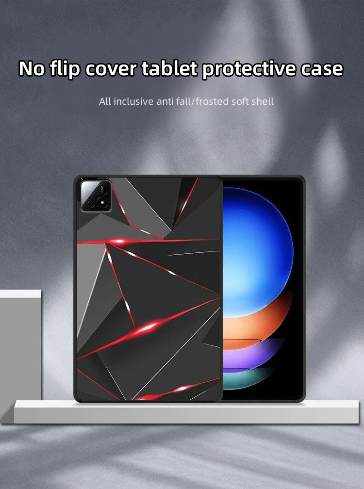 Tablet Case For Xiaomi Pad 6S Pro 12.4'' 2024 Slim Soft TPU Protective Back Cover For Xiaomi Pad 6 Pro 2023 Mi Pad 5/6 Pro 11''