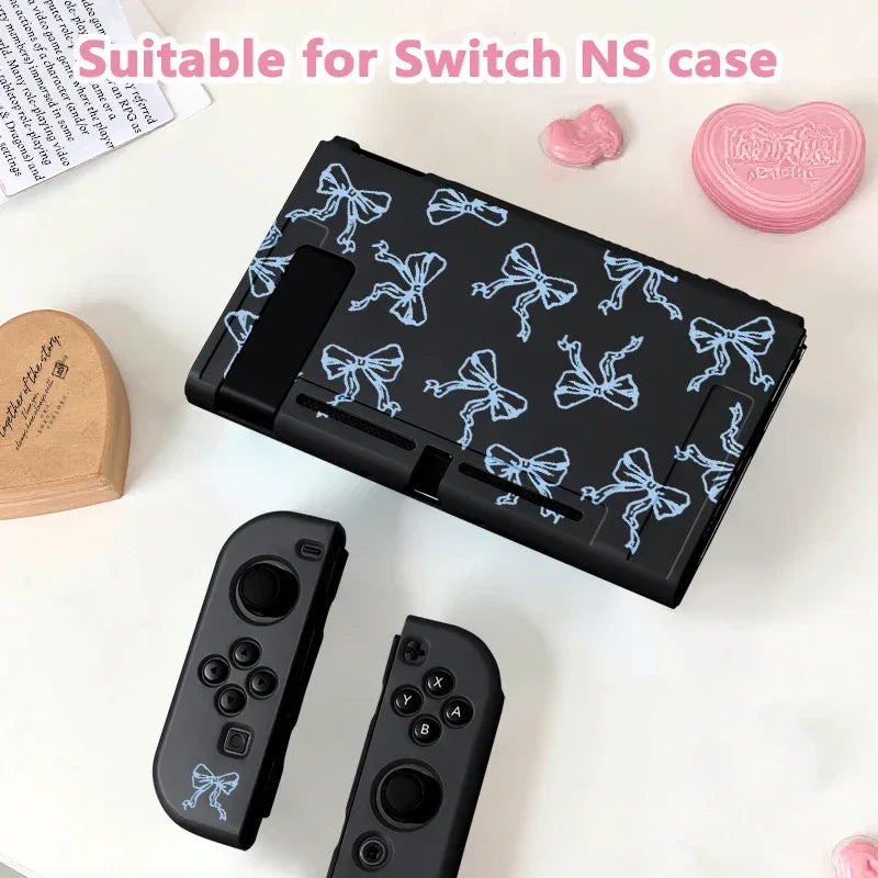 This protective case for Switch NS/OLED，durable TPU，shockproof and drop-proof soft shell，the best choice for Switch players