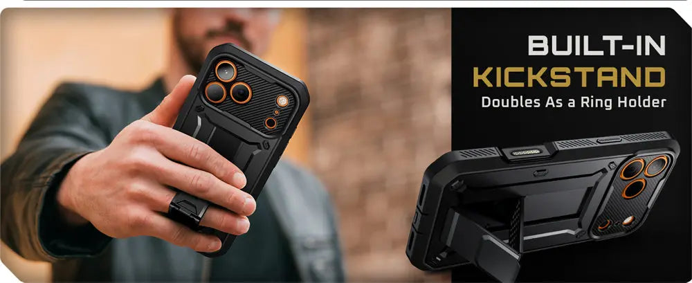 SUPCASE For iPhone 17 Pro Max Case 6.9" (2025) UB Pro Full-Body Heavy Duty Rugged Phone Case with Built-in Screen Protector