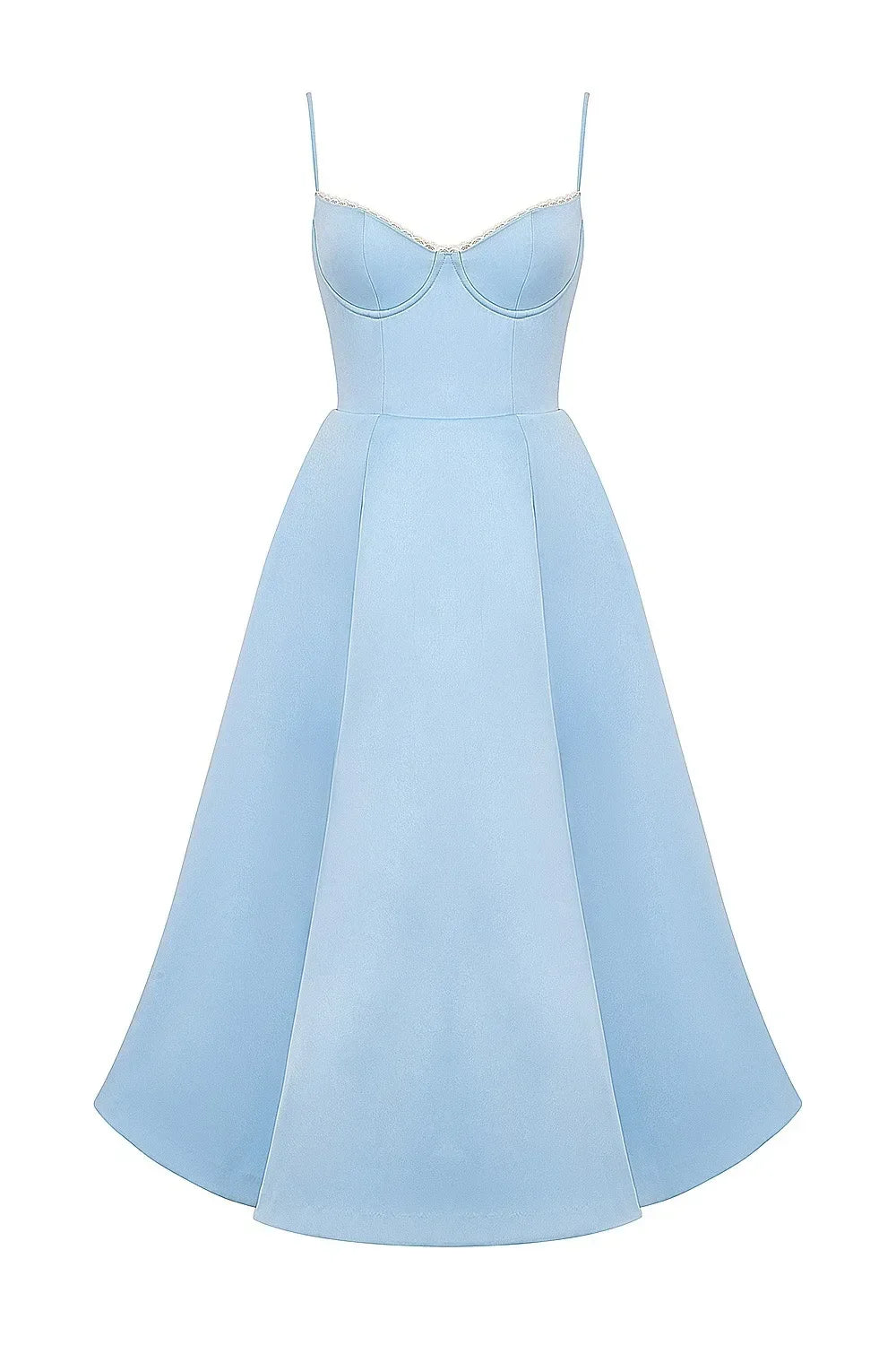 2026 Spring/summer High End Satin Strapless Heavy Industry French Waist Strap Sexy Hot Girl Medium Long Dress Women Elegant