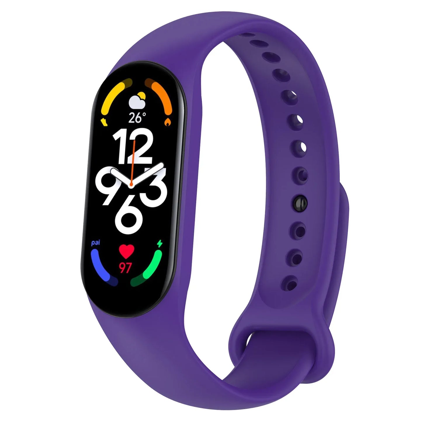 NEW 2022 Watch Strap for Xiaomi Mi Band 7 Wristband Silicone Bracelet Wrist Straps MiBand band7 Smartwatch Accessories