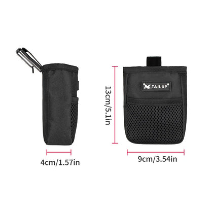 1PC Mini Portable Pet Summer Supplies Dog Snack Bag Outdoor Training Bag Convenient Carry-On for Dogs