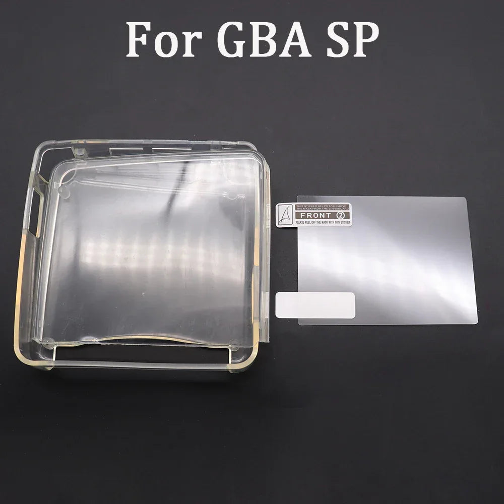 1Pc Transparent Case Cover For GBC GBA GBP GBA SP Protective Cover For Nintend Gameboy GB Silicone Soft Crystal Shell