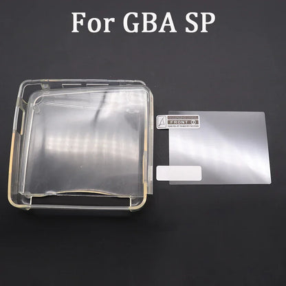 1Pc Transparent Case Cover For GBC GBA GBP GBA SP Protective Cover For Nintend Gameboy GB Silicone Soft Crystal Shell