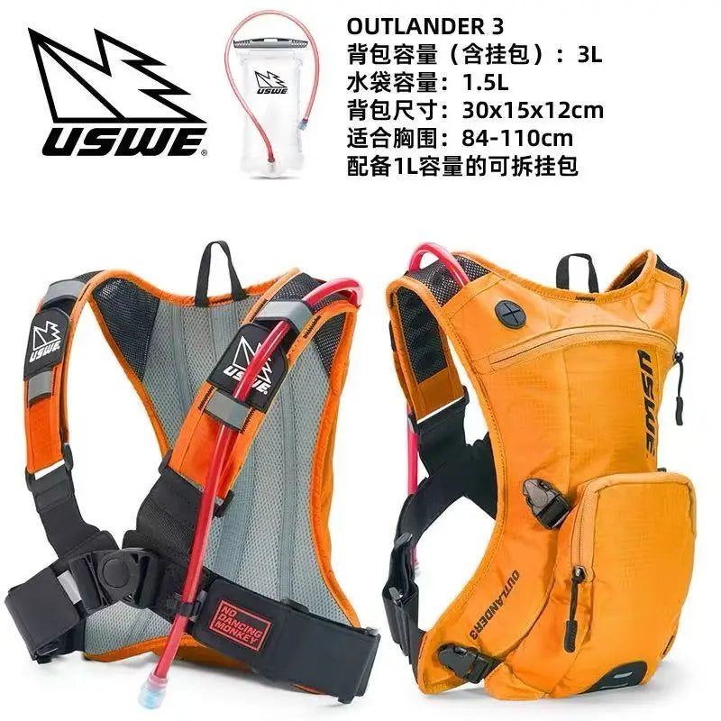 Bag Backpack Durable Water Pack Forest Trail Off-Road Motorcycle Long-DistaSpecial Offer Green Trail Off-Road Sweden USWE Water