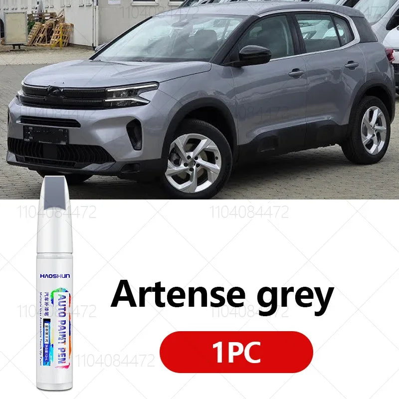 For Citroen C5 Aircross 2017-2025 EMP2 Paint Repair Pen Touch Up Scratch Remover DIY Auto Accessories Black White Grey Green Red