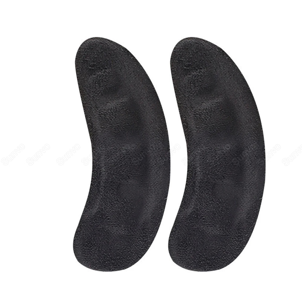 1/2Pair Silicone Pads Forefoot for Women's Shoes Non-slip Insert Self-adhesive Heel Gel Insoles Heels Sandals Anti-Slip Foot Pad
