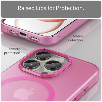 Magnetic Wireless Charge For Magsafe Case for iphone 17 Air 16E 16 15 14 13 12 11 iphone17 Pro Max Plus Matte TPU Bumper Cover
