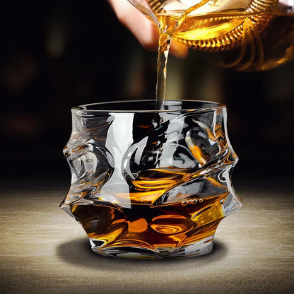 Whiskey Glasses,Engraved Whiskey Glass,Old Fashioned Whiskey Glasses,Classical Scotch Glasses,Perfect Gift for Scotch Lovers