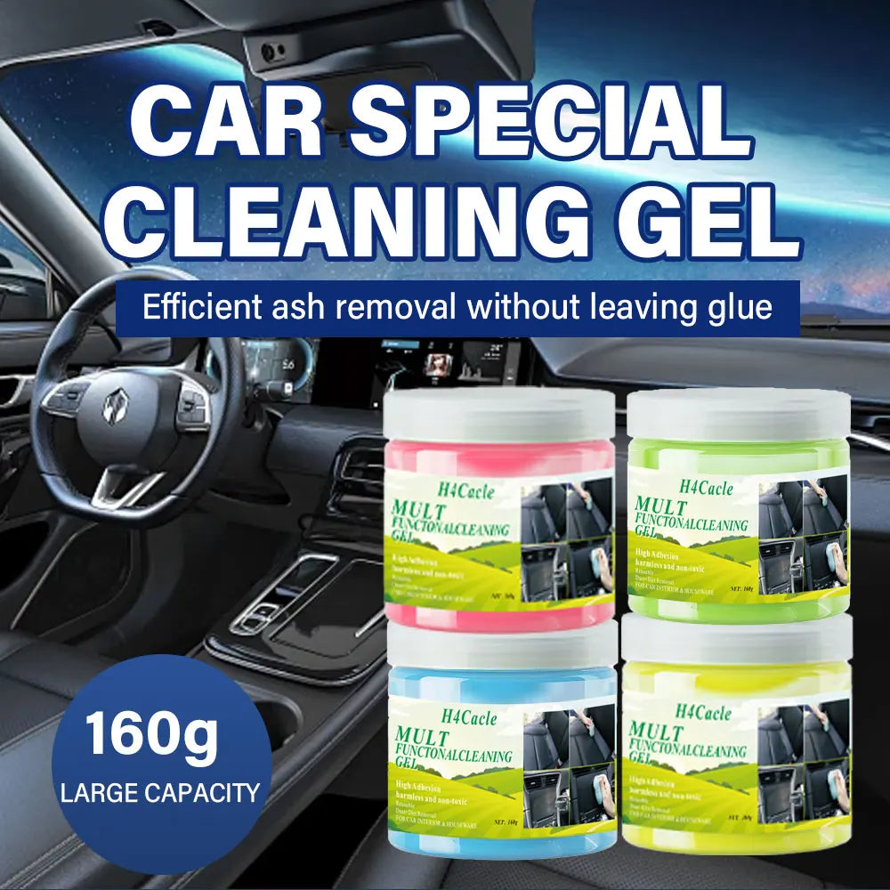Multi Functional Cleaning Gel for Car Suitable Interior Cleaning Keyboard Air Vent Slime Car Interior Fittings Cleaning Tools