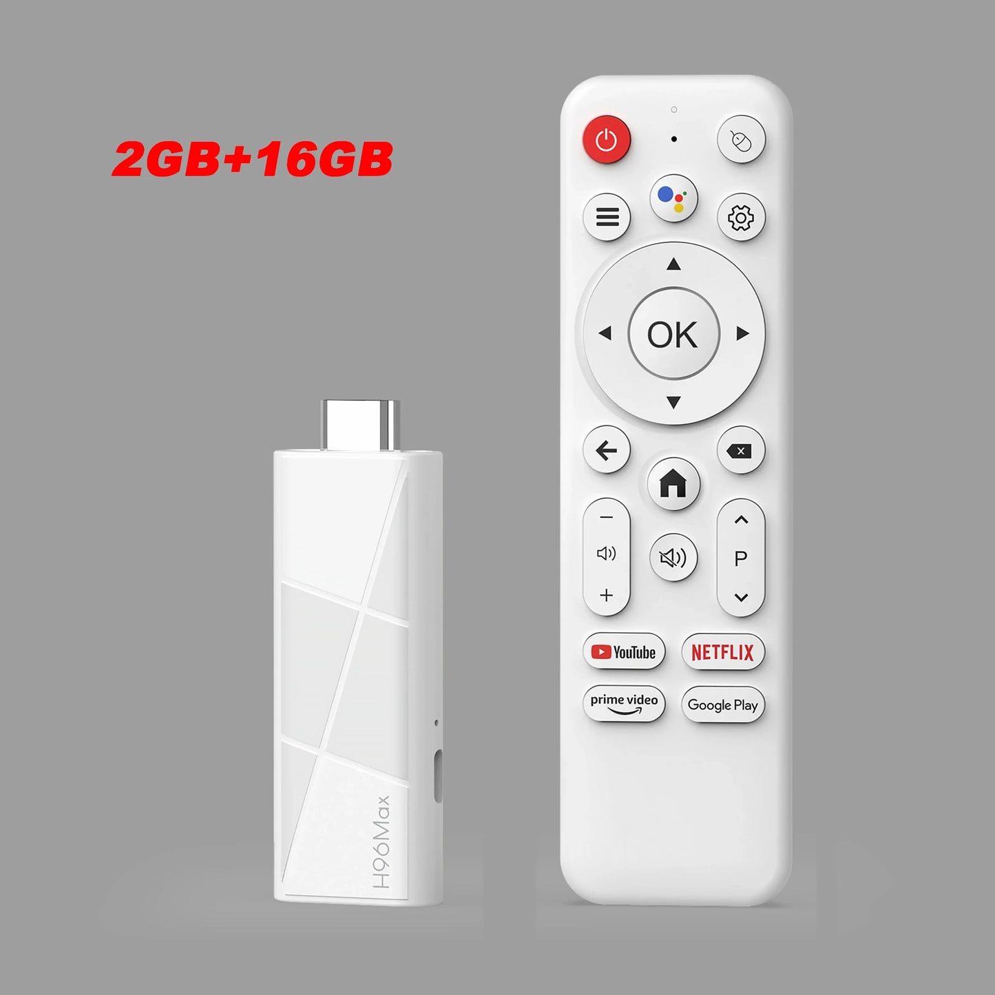 Android 14 ATV Smart TV Stick Support 4K Video 4K@60fps BT5.0 WiFi6 Rockchip RK3518 Quad Core Google Voice Remote Smart TV Box
