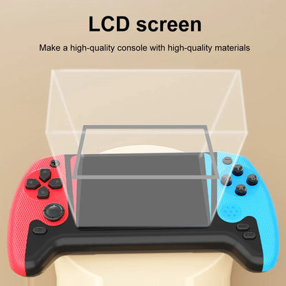 Portable Game Console 3.5inch LCD Screen Built-in 500 Games Nostalgic Game Console 1200mAh Video Game Console for Single Player