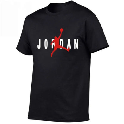 2026 Men's New High Quality Short Sleeve T-shirt Cotton Sweat Absorption Printed Sports T-shirt Men Casual Fashion Short Sleeve