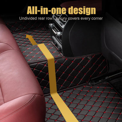 Custom Automotive Car Floor Mats For VW Golf 4 1999 2000 2001 2002 2003 Auto Luxury Leather Men Women Car Mats Full Coverage