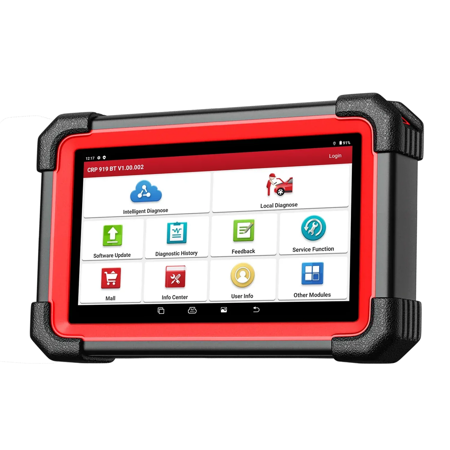 LAUNCH X431 CRP919E BT Car Diagnostic Tool OBD2 Scanner DBScar VII VCI Auto with Active Test ECU Coding CANFD DOIP 31+ Reset