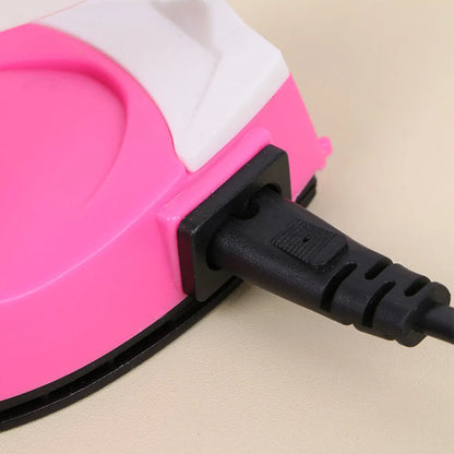 Mini DIY Children Electric Iron Collage Beans Hot Diamonds Heat Transfer Printing 60-300W Heat Press Machine US/UK/EU Plug