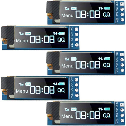 0.91 inch OLED display module white/blue OLED 128X32 LCD LED Display SSD1306 12832 0.91 IIC i2C Communicate for ardunio
