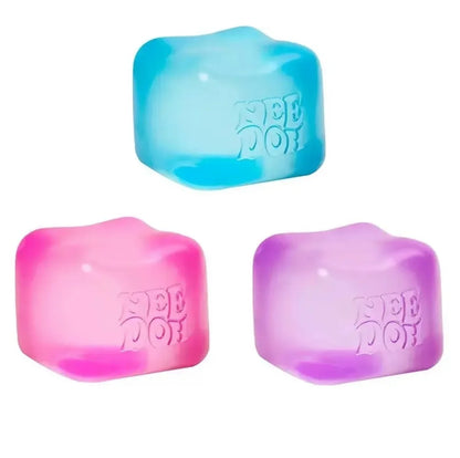 Creative popsicle shape decompression toy color gradual change extrusion decompression slow rebound practical mini toy
