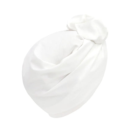Woman Muslim Headscarf Cap Cotton Headband African Head Wraps Elegant Retro Turban for Ladies Beanies Caps Muslim Headpiece