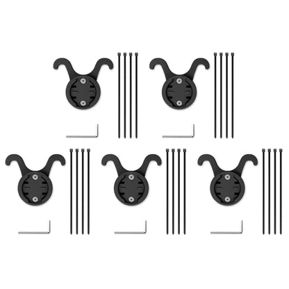 1-5Set Bicycle Saddle Lamp Mount Shockproof Bike Seatpost Bracket Universal Bike Tail Light Saddle Rack for Garmin Varia Radar
