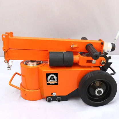 Horizontal Pneumatic Jack Hydraulic 50 Tons  Hydraulic Steam Repair Tire Pressure Truck Heavy-duty Jack