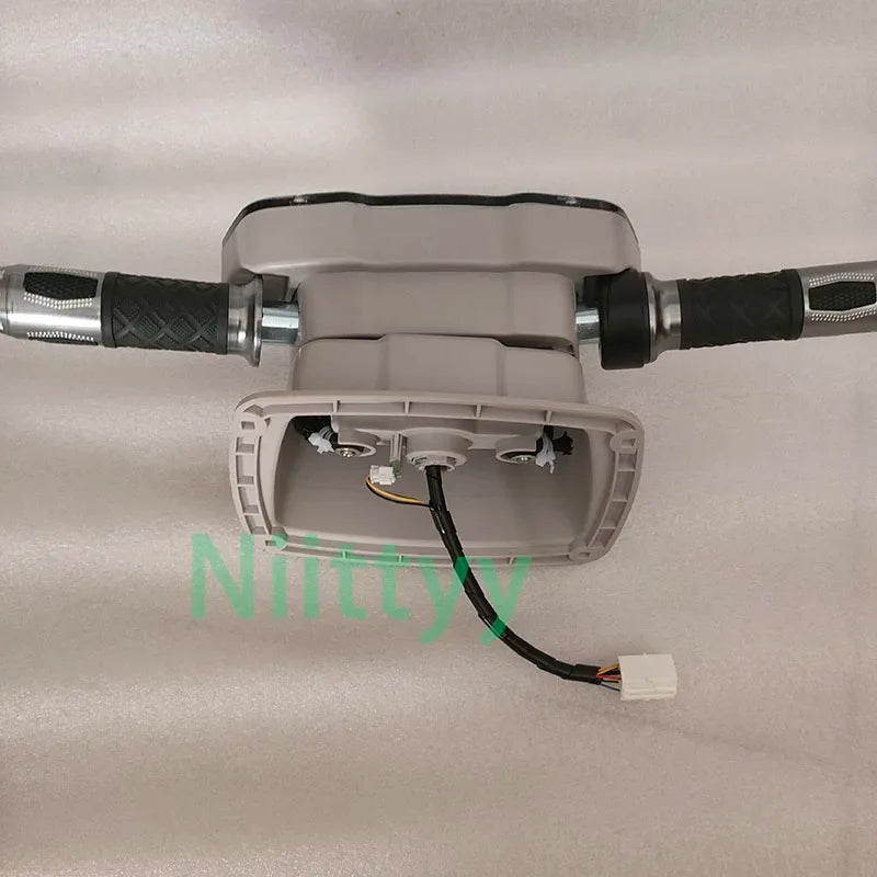 Racing Video Game Machine Super Motorcycle Steering Wheel LED Handlebar with GaugesDIY Kit Arcade Children's Simulation