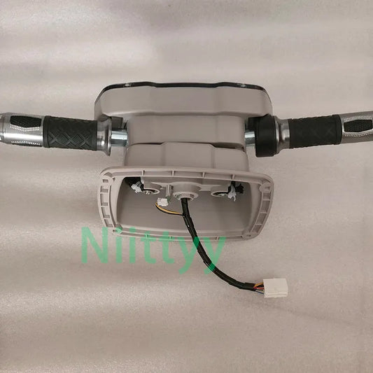 Racing Video Game Machine Super Motorcycle Steering Wheel LED Handlebar with GaugesDIY Kit Arcade Children's Simulation