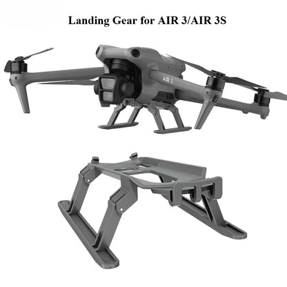 Landing Gear for DJI MAVIC Air 3/Air 3S Foldable Extension Support Legs Dorne Heighten Bracket Protector Feet Stand Accessories