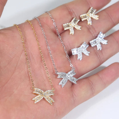 New Arried Geometric Fashion Women Jewelry Set Gold Color Round Ball Bezel Set CZ Bracelet Bangle Rings