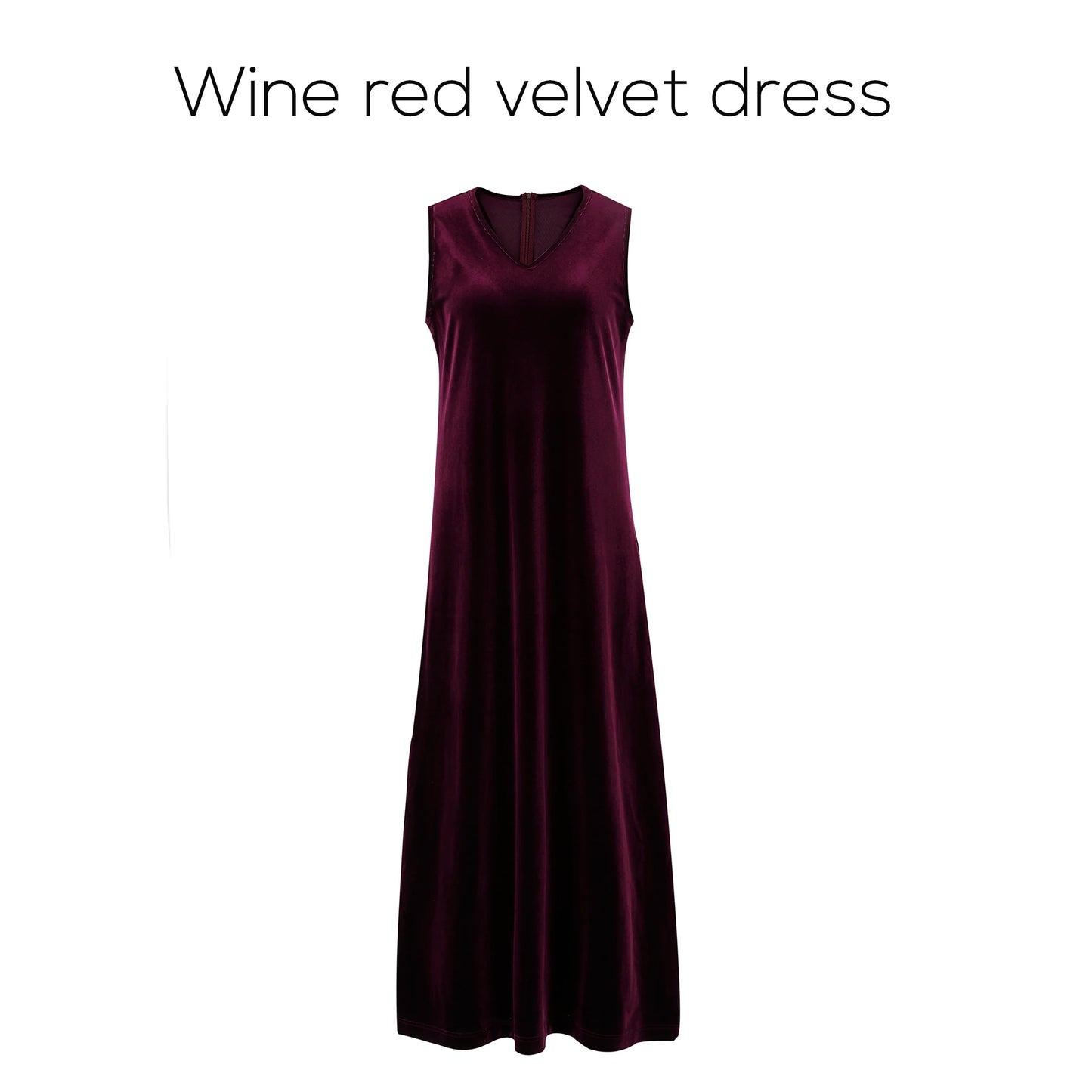 AP Women 2026 Autumn and Winter Modal Mesh Shirt and V Neck Velvet Maxi Dress High Quality