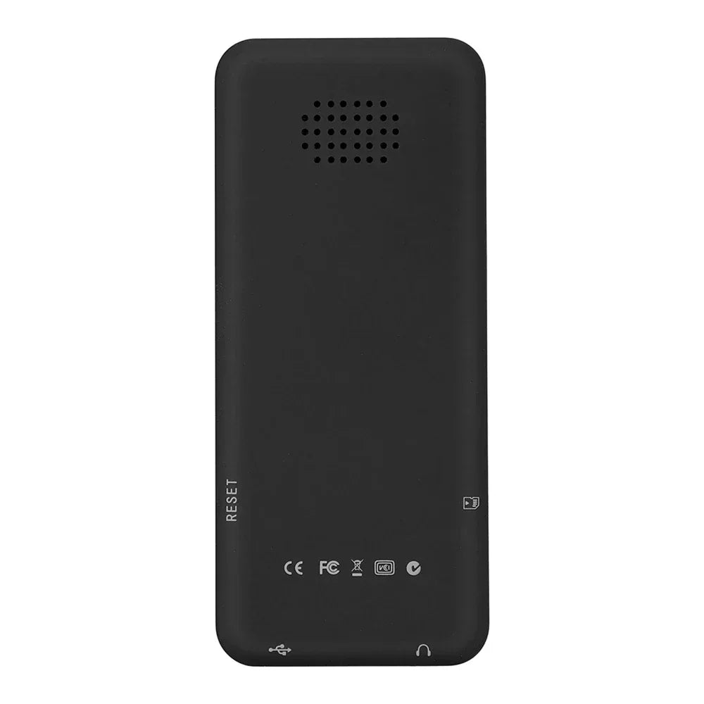 MP3 Player Outdoor Sports Fitness Mini Mp4/mp3 Support Bluetooth Lossless Hifi Music Player FM Radio Recorder Sport 128GB